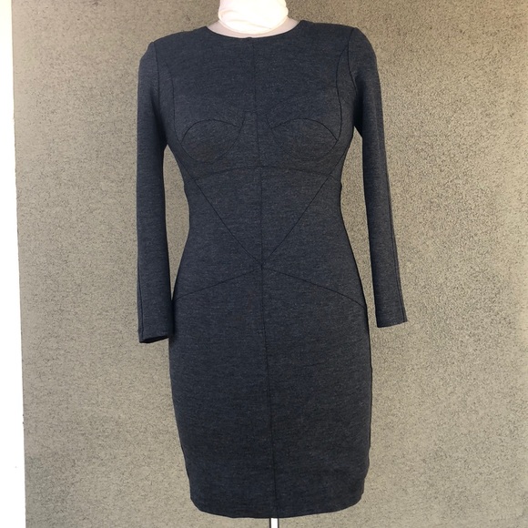 structured bodycon dress